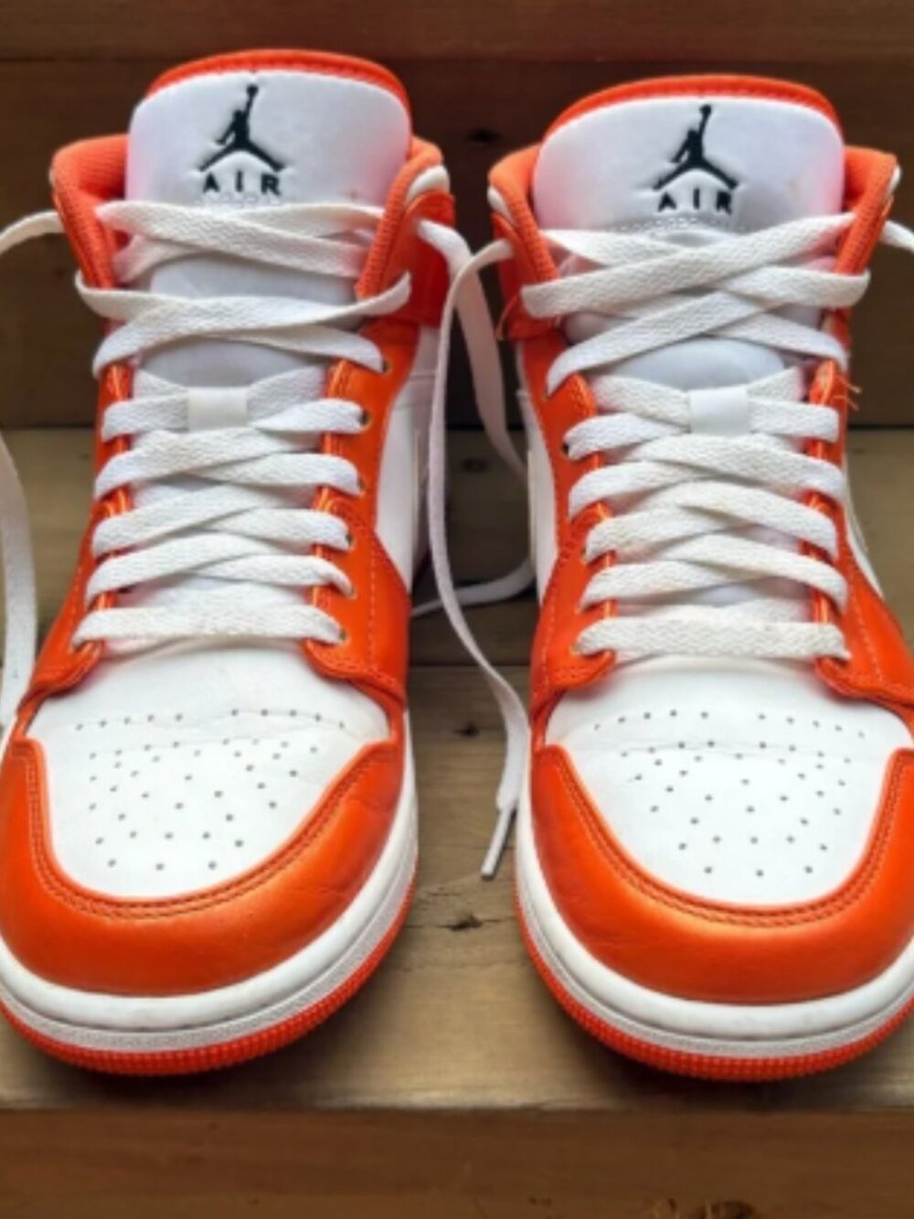 Air Jordan 1 Mid SE 'Electro Orange' Leather DM3531-800